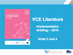 Literature Implementation Briefing