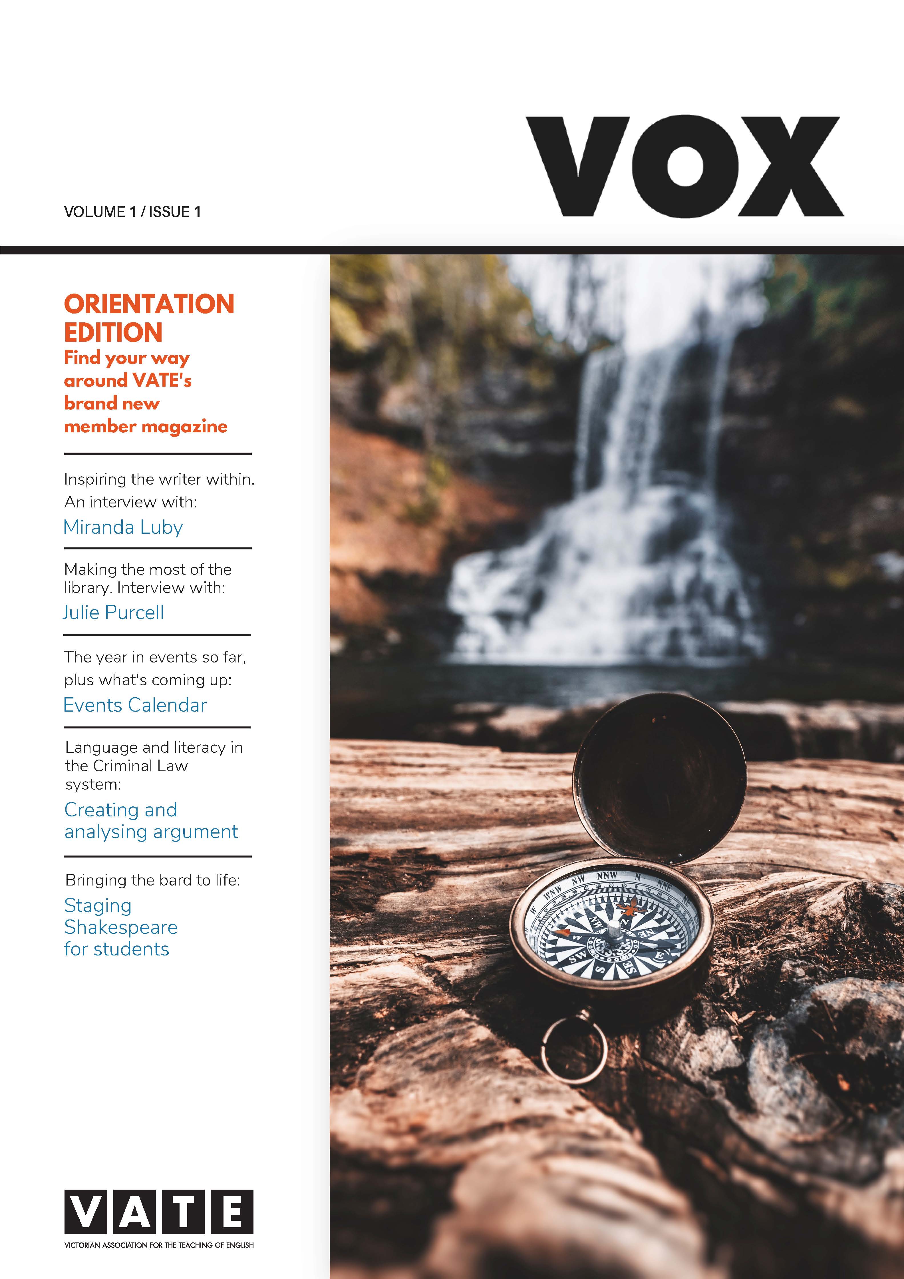 vox vol 1 iss 1 cover