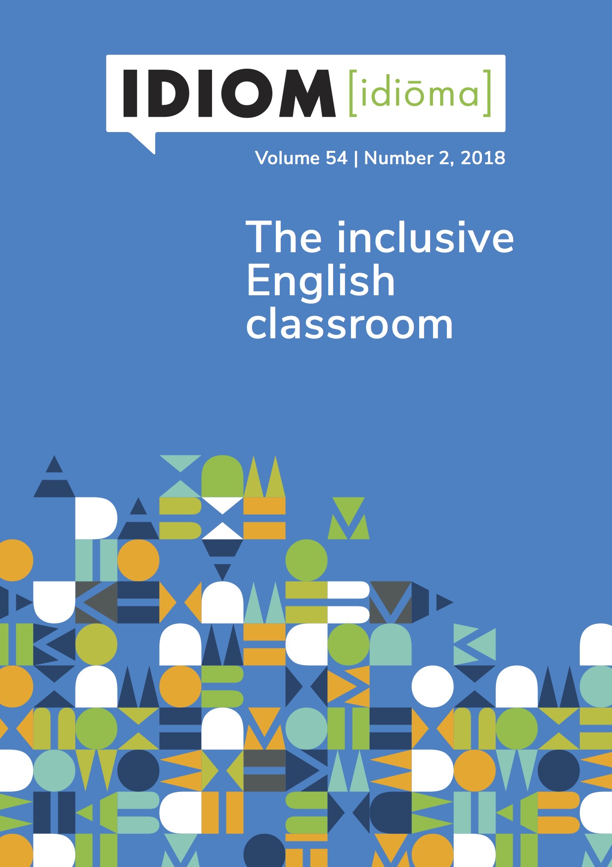 Idiom Volume 54 No 2, 2018 - The inclusive English classroom